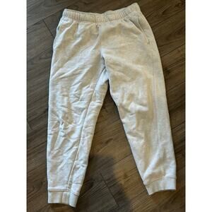 VRST Light Gray Fleece Joggers Small Sweatpants RN106417 Elastic Waist